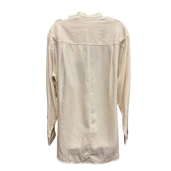 Isabel Marant Étoile Britten Blouse In Ecru Cotton With Embroidery NWT Size 38/ - Picture 9 of 15